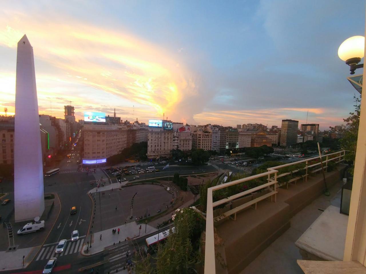 부에노스아이레스 Penthouse Frente Al Obelisco Con Terraza 아파트 외부 사진