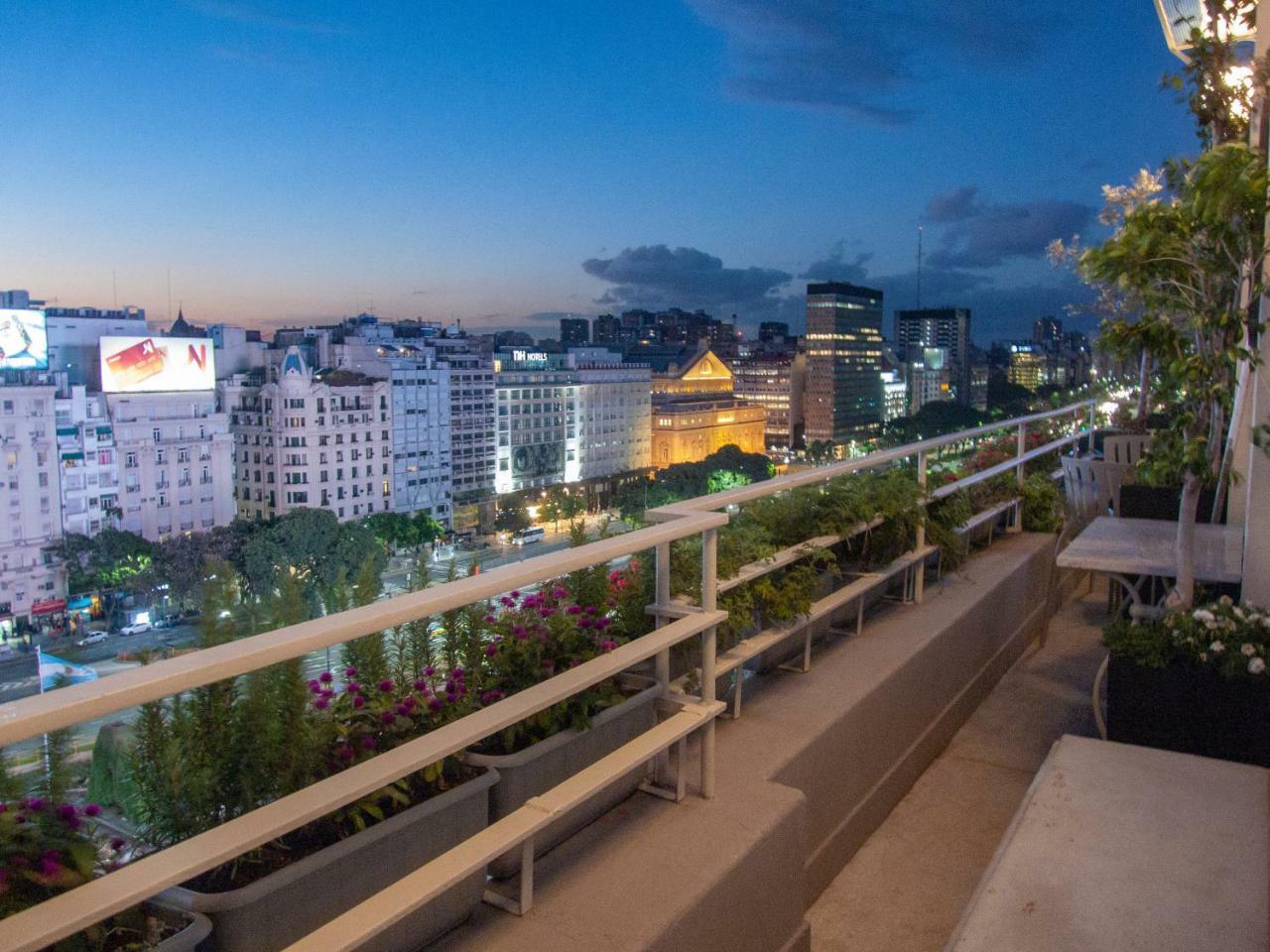 부에노스아이레스 Penthouse Frente Al Obelisco Con Terraza 아파트 외부 사진