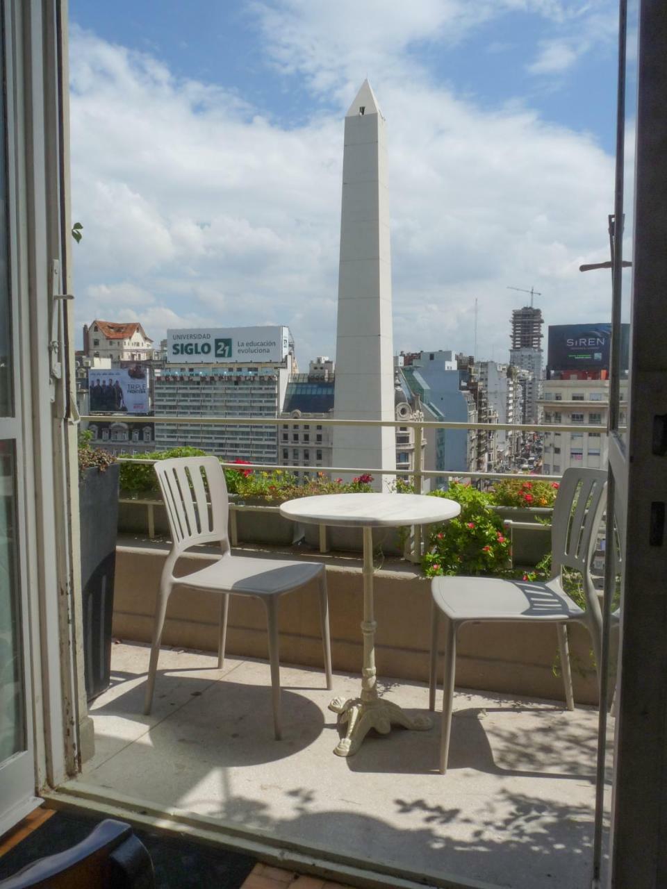 부에노스아이레스 Penthouse Frente Al Obelisco Con Terraza 아파트 외부 사진