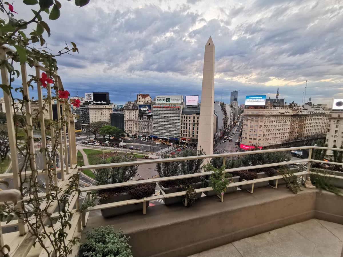 부에노스아이레스 Penthouse Frente Al Obelisco Con Terraza 아파트 외부 사진